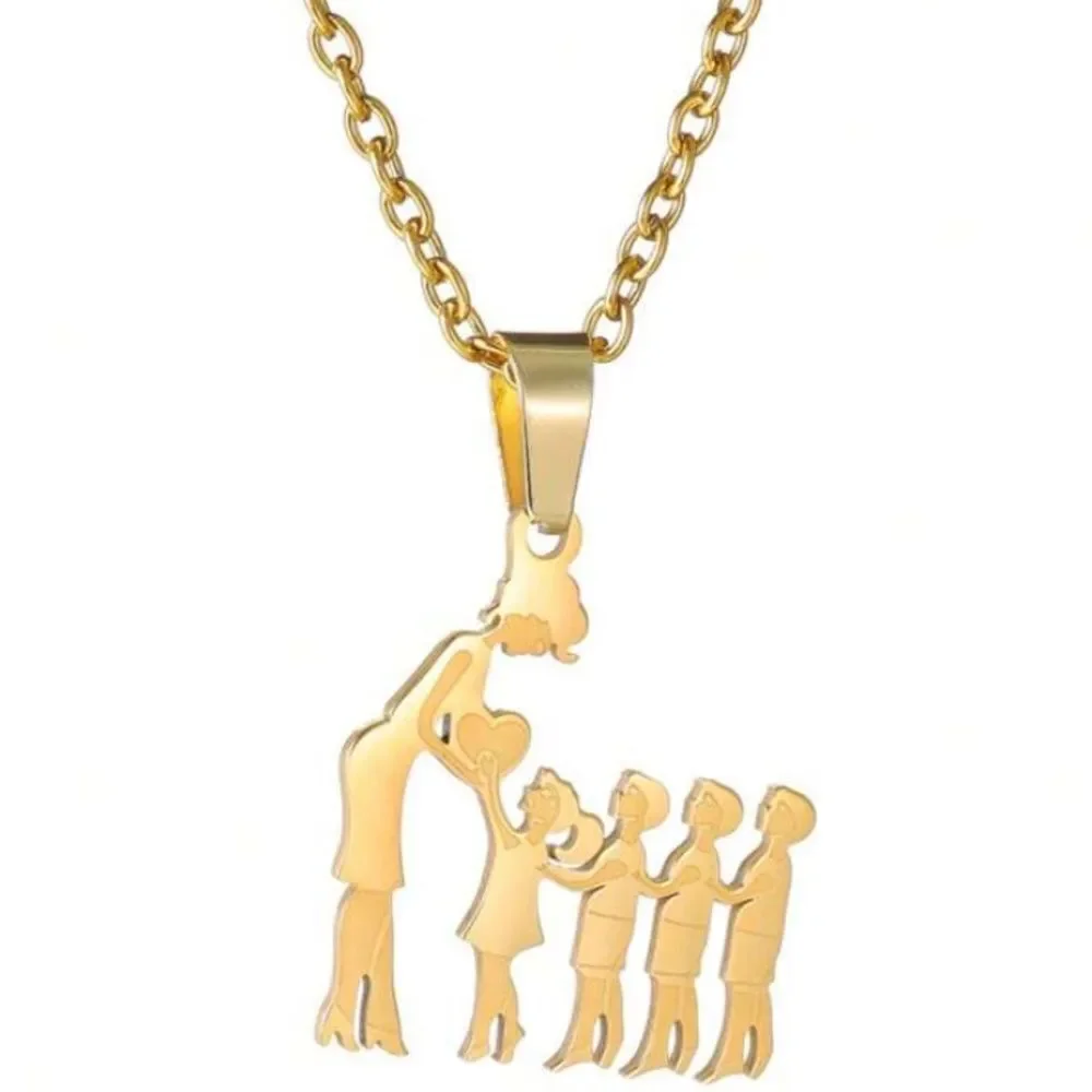 3for$20 Mother Son Daughter Pendant Necklace Women's adjustable Necklace